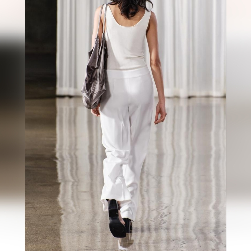 ZW COLLECTION SIDE ZIP FLOWY PANTS SIZE M - Picture 5 of 10